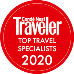 Conde Nast Traveler Top Specialist Award 2020